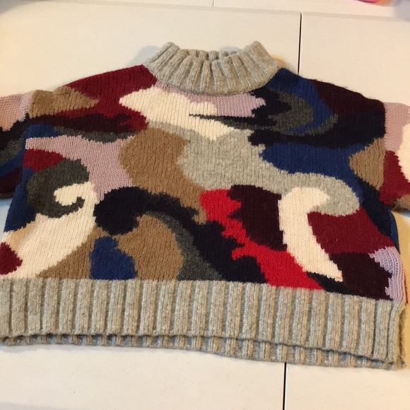 ELEVEN SIX Alpaca Bell Sleeve Turtleneck Sweater - Picture 7 of 10